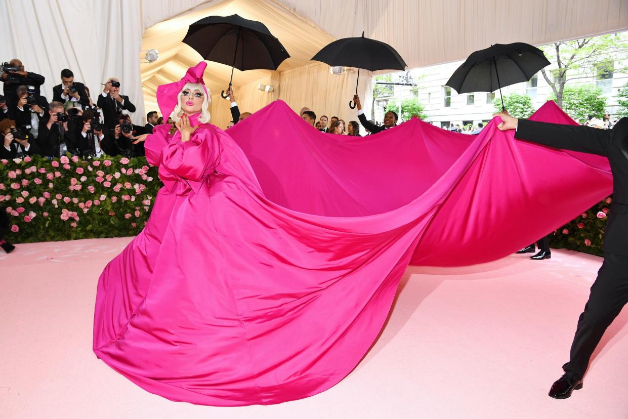 Lady Gaga attends The 2019 Met Gala Celebrating Camp: Notes on Fashion at Metropolitan Museum of Art on May 06, 2019 in New York City.