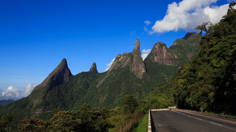 The mountains of Serra Dos Órgãos resemble a church's organ.