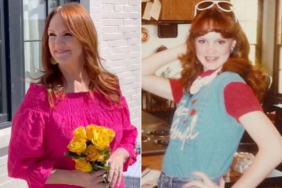 <p>Ree Drummond/Instagram (2) </p> Ree Drummond shares her journey to healthy hair using a throwback picture of her high school self