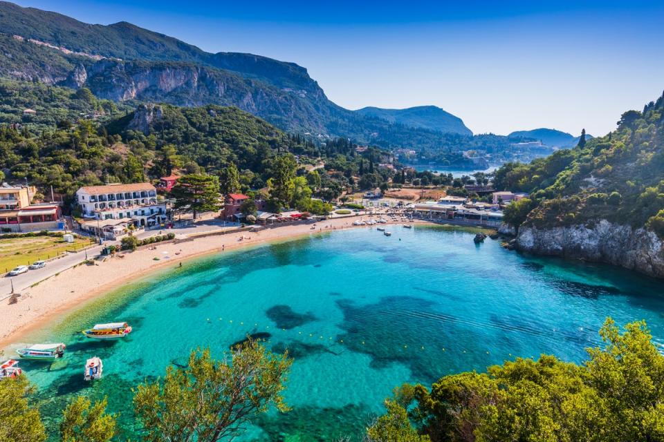 The relaxing shores of Corfu (Getty Images/iStockphoto)