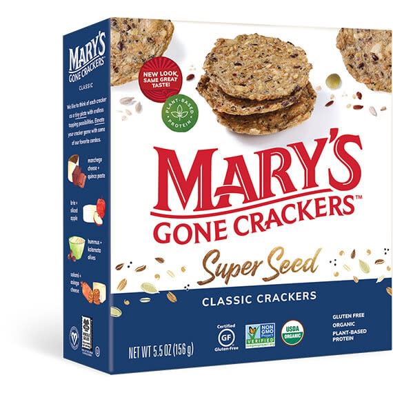 Mary’s Gone Crackers, Best snack foods