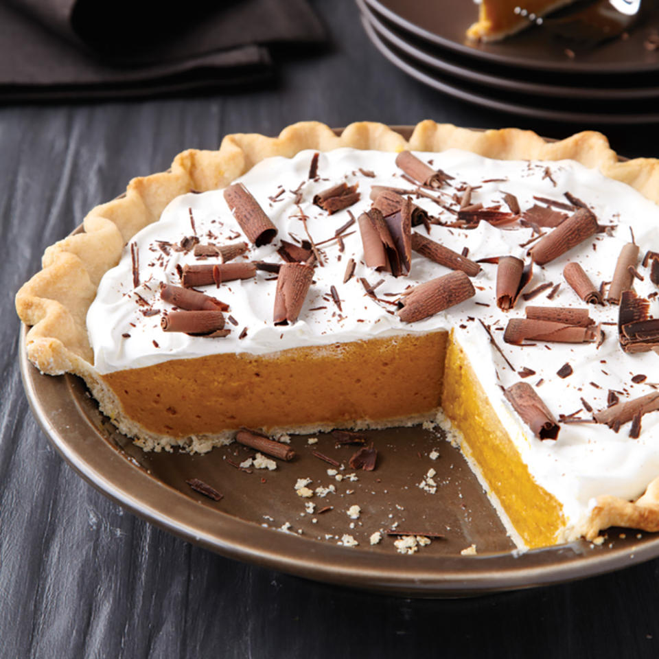 Variation 2: Spiced Pumpkin Chiffon Pie