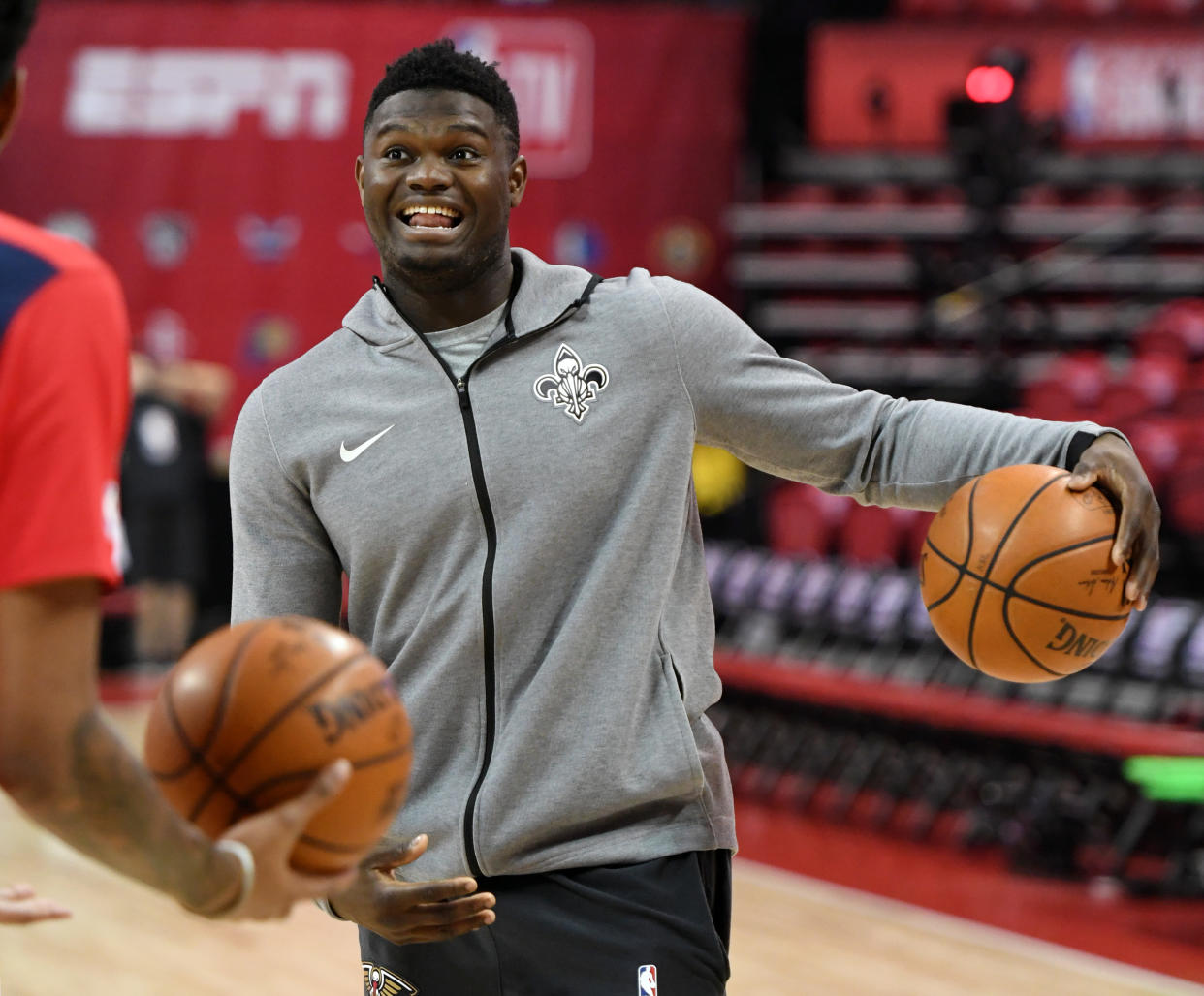 Zion Williamson is already beloved by the city of New Orleans. (Photo by Ethan Miller/Getty Images)
