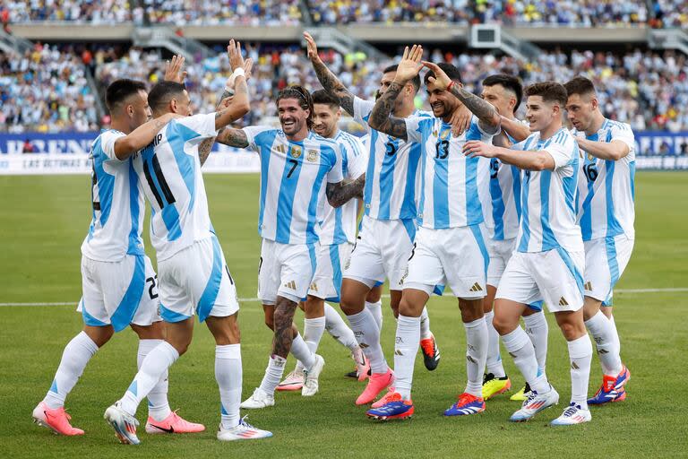 La selección argentina ganó los dos partidos que disputó hasta el momento en la Copa América