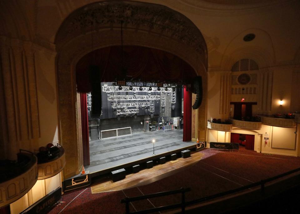 The interior of The Capitol Theatre in Port Chester, Sept. 6, 2022.