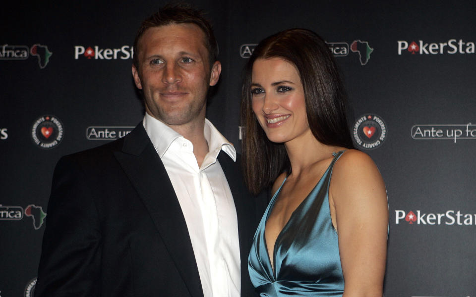 Kirsty Gallacher and Paul Sampson split in 2015. (AP Photo/Lionel Cironneau)
