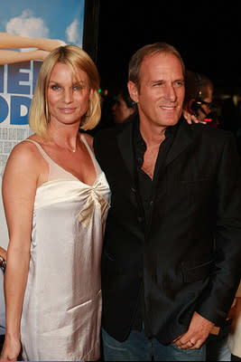 Nicollette Sheridan and Michael Bolton at the Los Angeles premiere of New Line Cinema's Over Her Dead Body