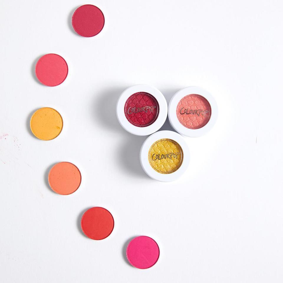 The just-dropped ColourPop Sunset Collection is giving us major candy vibes with its vibrant, sweet-shaded eyeshadows.