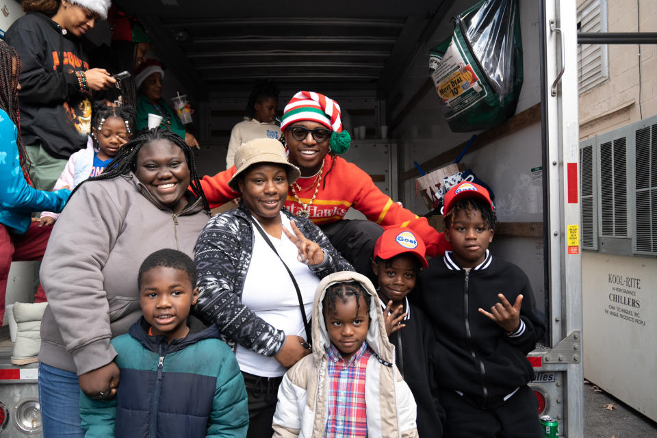 Jacquees 6th annual toy drive