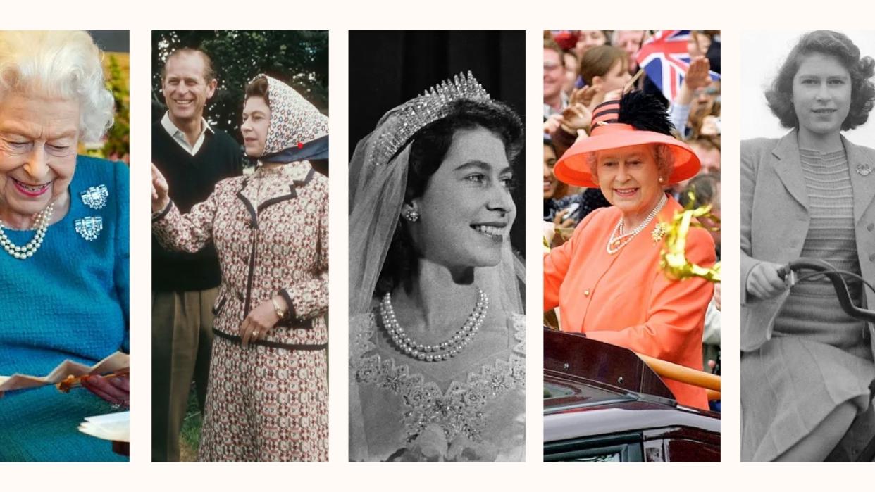  Queen Elizabeth's life in pictures, featuring photographs from across her 70 year reign. 