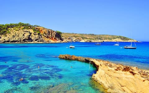 Formentera has some pretty convincing contenders for the best beach in the Balearics - Credit: AP