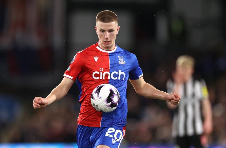 Crystal Palace star Adam Wharton has also been linked with a shock move to Bayern Munich (Getty Images)
