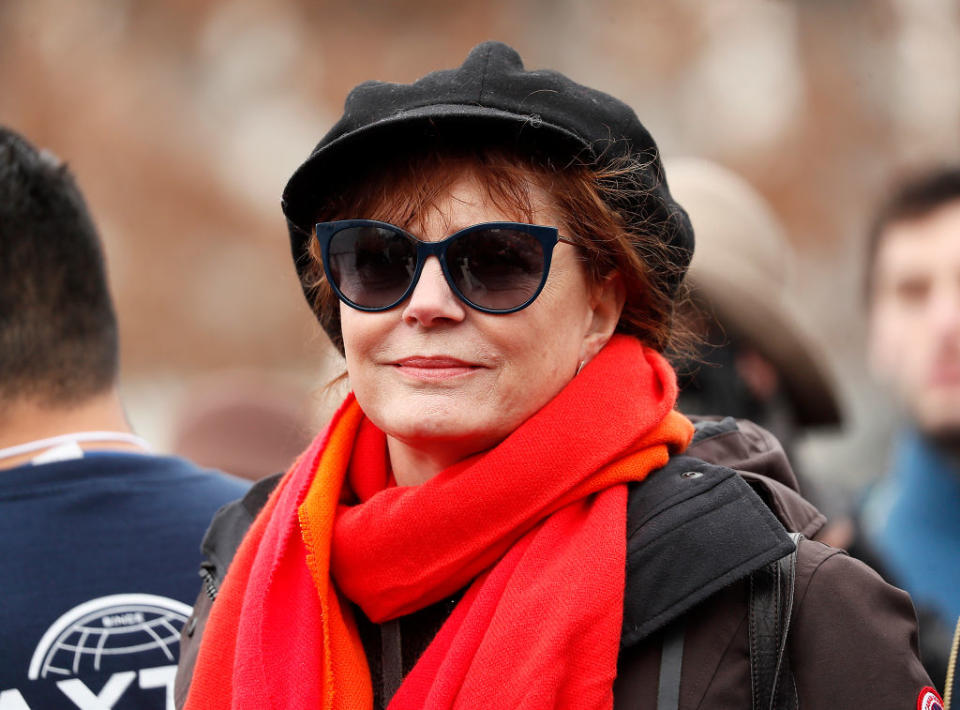 Closeup of Susan Sarandon