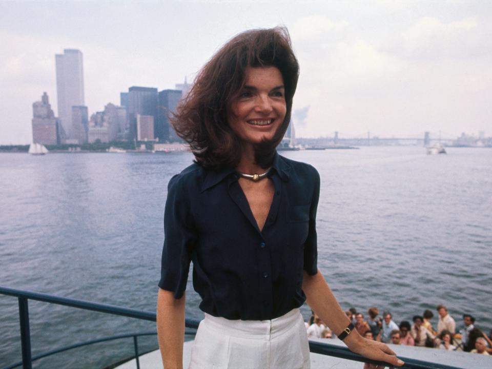 Jackie Kennedy in New York.