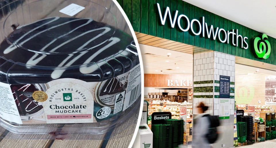 Woolworths mud cake fans are concerned the iconic treat has fallen victim to shrinkflation. 