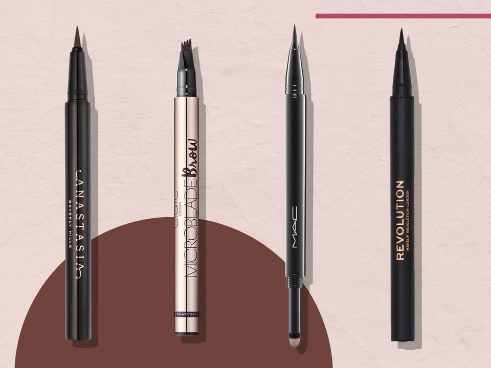 We judged our favourites based on how easy they were to use, and how well they mimicked the microbladed effect (The Independent)