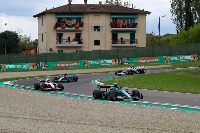 Imola during the 2022 Emilia-Romagna Grand Prix