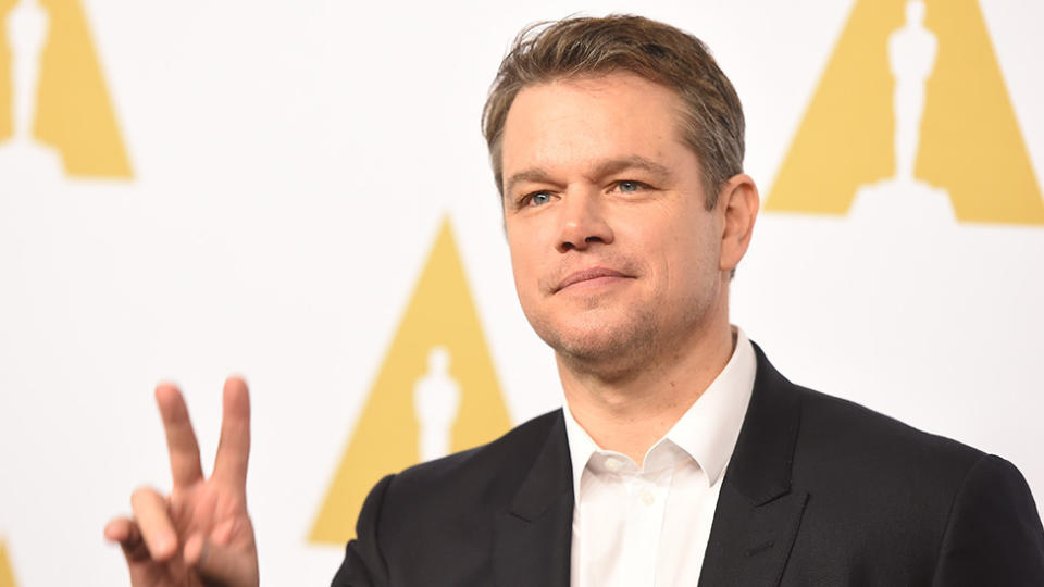 Matt Damon and his family have arrived in Australia, where they will be living while the actor shoots Thor: Love and Thunder in NSW. Photo: Getty