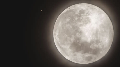 Jasper Planetarium (sponsored): Telescope View - The Moon and Mars, from the Jasper Planetarium Video Telescope-Dec 8, 2022