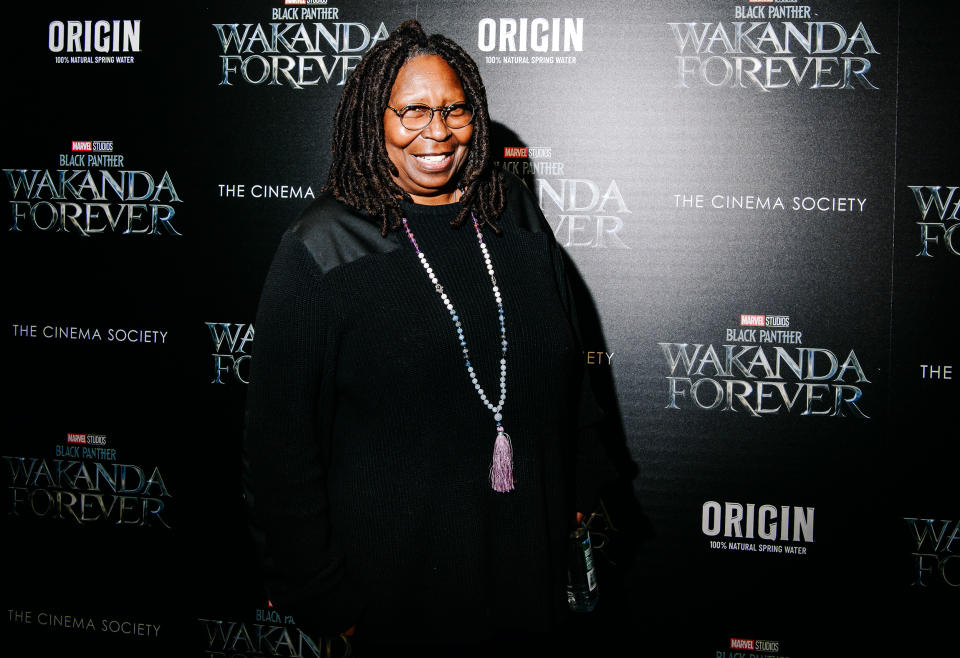 Whoopi Goldberg at a special screening of 