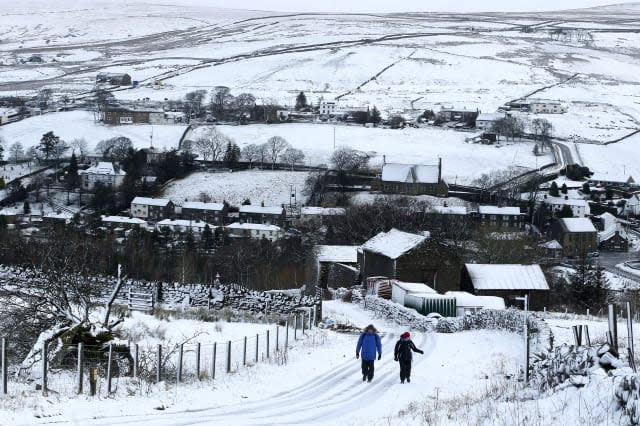 UK weather: 'Beast from the East' to bring snow showers