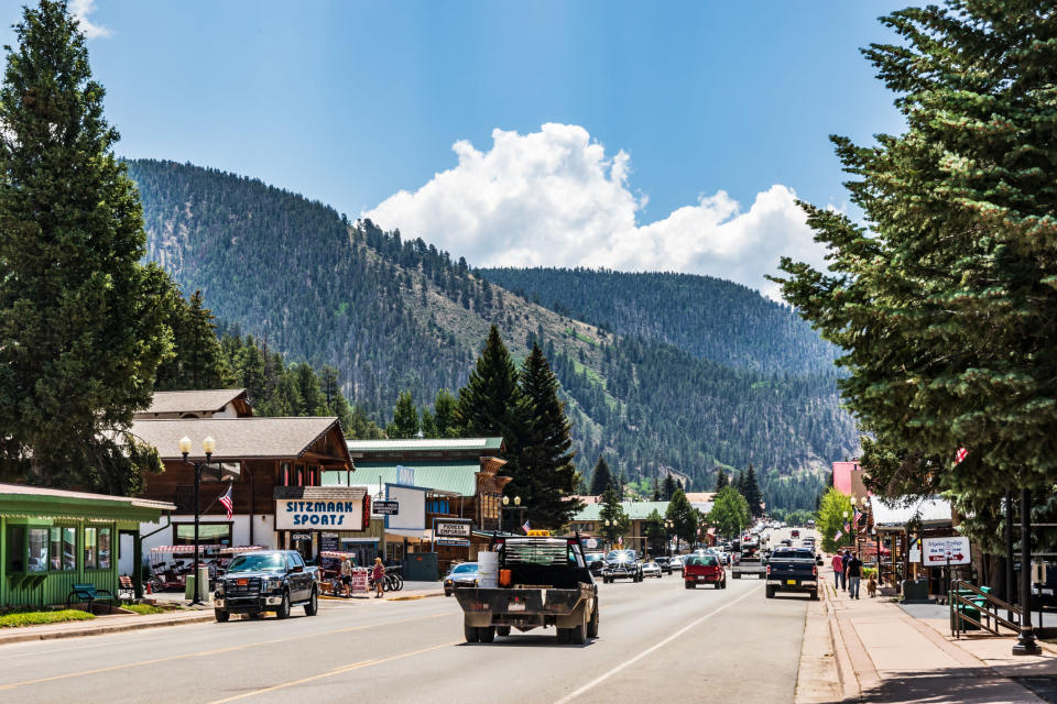 Downtown&nbsp;Red River, NM.