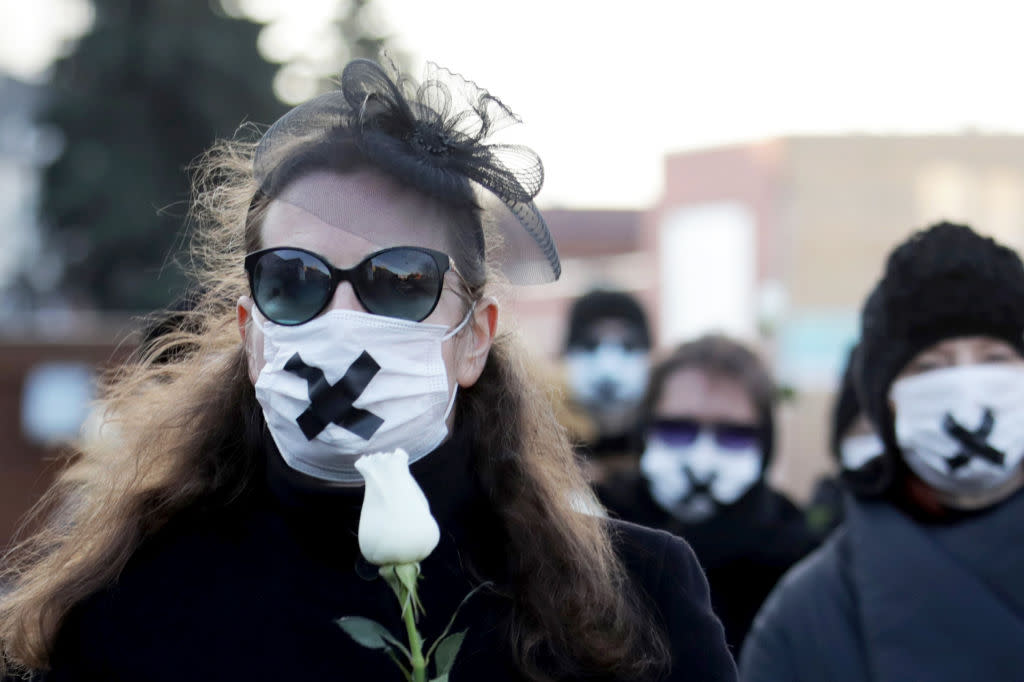 BELARUS-POLITICS-TRIAL-UNREST-DEMO