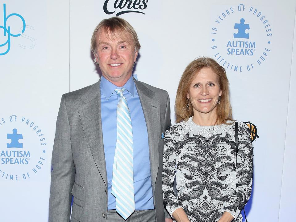 Wes Edens and his wife Lynn Edens