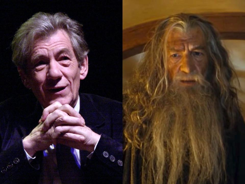 Ian McKellen has starred in numerous "Lord of the Rings" movies.