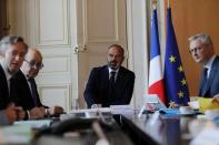 French PM Philippe attends an Inter-ministerial Committee on Tourism in Paris