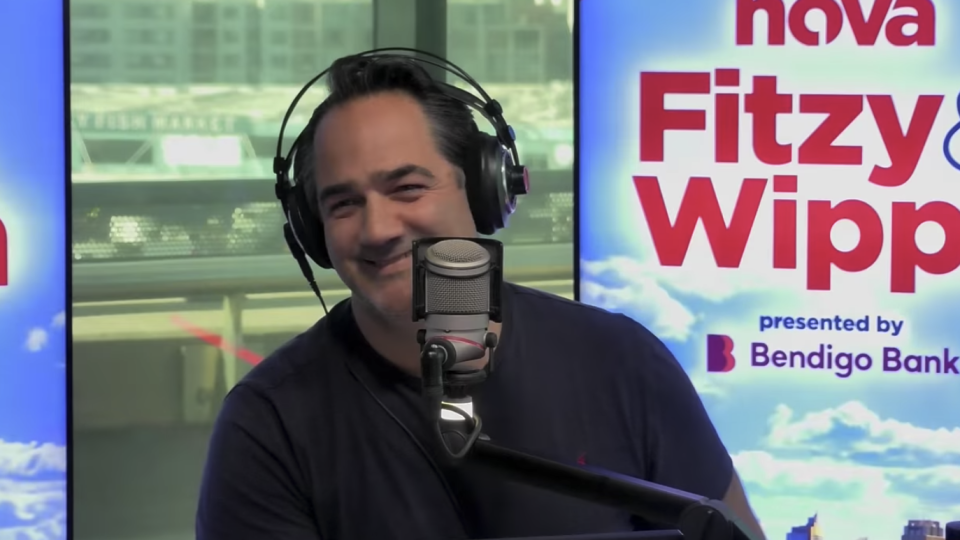 Wippa on his radio show