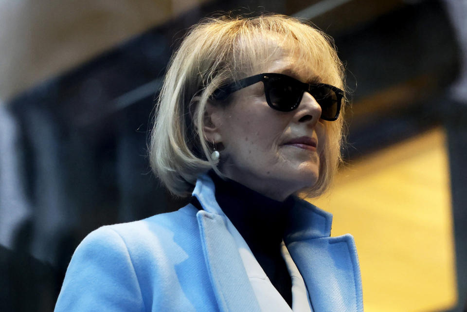 E. Jean Carroll at Manhattan Federal Court in New York City (Michael M. Santiago / Getty Images)