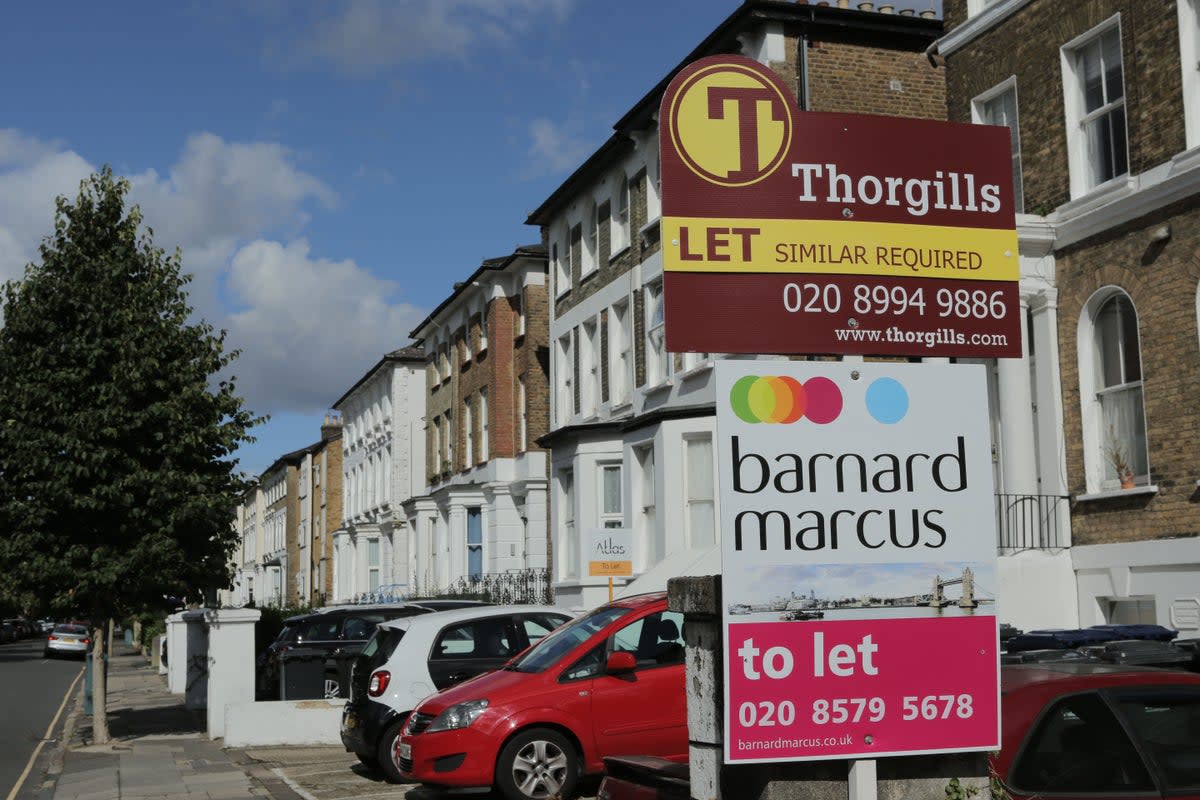 Asking prices for rents have gone up more than five per cent in a year, according to Rightmove (Matt Writtle)