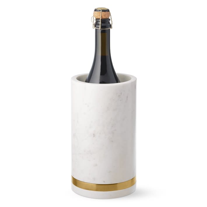 <p><a href="https://go.redirectingat.com?id=74968X1596630&url=https%3A%2F%2Fwww.williams-sonoma.com%2Fproducts%2Fmarble-and-brass-wine-chiller&sref=https%3A%2F%2Fwww.womansday.com%2Frelationships%2Fg3242%2Fgifts-for-couples%2F" rel="nofollow noopener" target="_blank" data-ylk="slk:Shop Now;elm:context_link;itc:0;sec:content-canvas" class="link rapid-noclick-resp">Shop Now</a></p><p>Marble & Brass Wine Chiller</p><p>williams-sonoma.com</p><p>$69.95</p><span class="copyright">Williams-Sonoma</span>