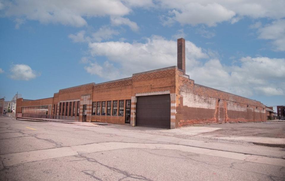 The building purchased by Detroit PBS for its new headquarters in the city.