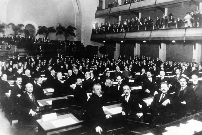 On January 10, 1920, the League of Nations came into being as the Treaty of Versailles went into effect. File Photo courtesy United Nations