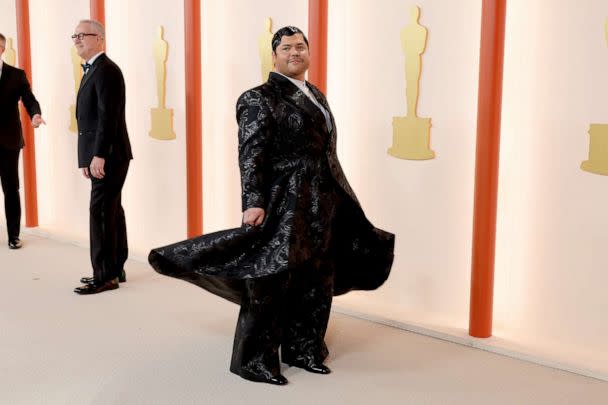 PHOTO: Harvey Guillen attends the 95th Annual Academy Awards on March 12, 2023 in Hollywood, California. (Mike Coppola/Getty Images)