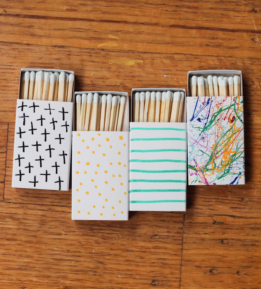 19) Custom Matchboxes