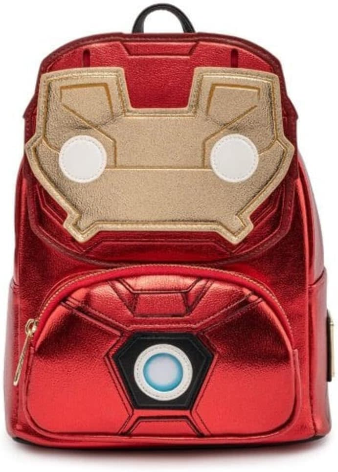 Loungefly x Marvel Iron Man Light Up Mini Backpack