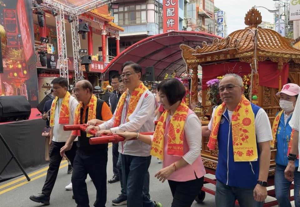 龍元宮今年適逢建廟200周年，規劃一系列長達半年的慶祝活動。圖：警方提供