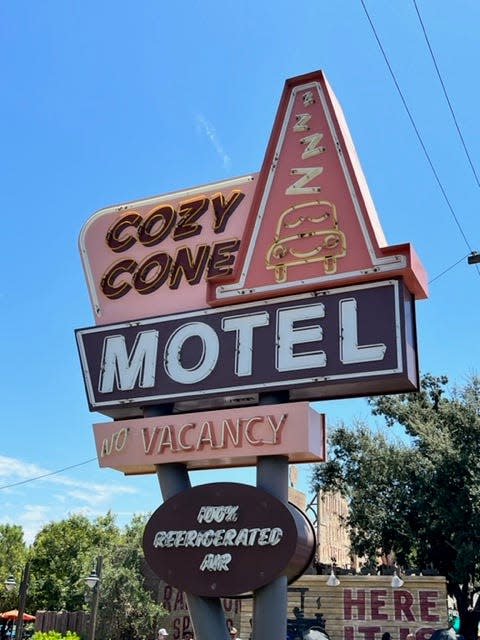 Cars Land in Disney California Adventure makes guests feel like they've stepped into a "Cars" movie.