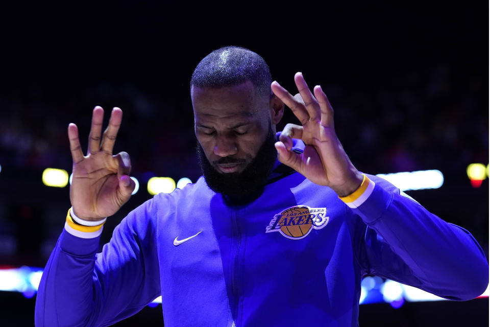 LeBron James. (AP Photo/Lynne Sladky)