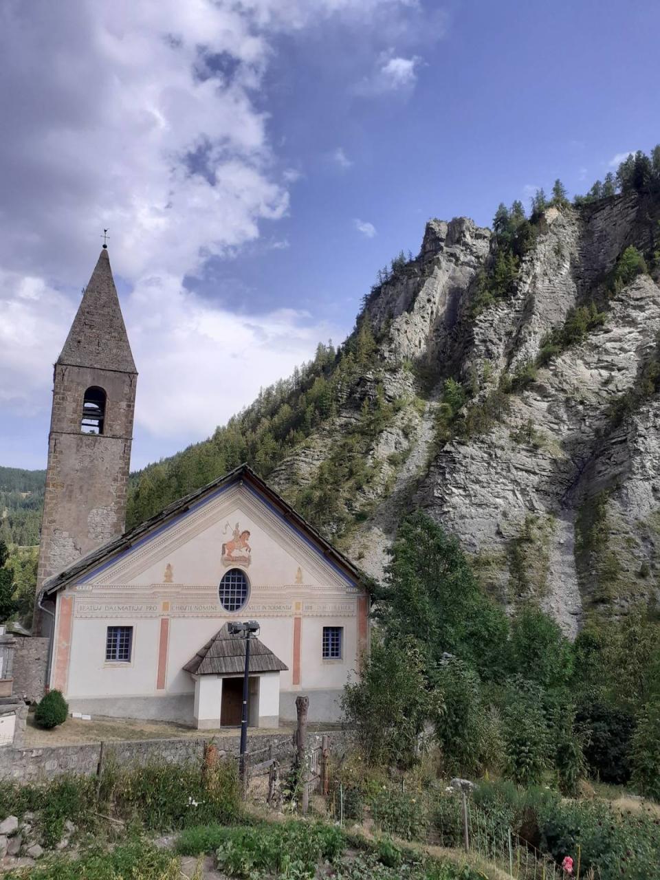 La iglesia de Saint-Dalmas-le-Selvage.