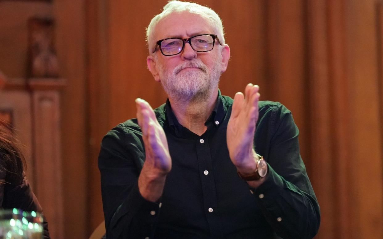 Google chatbot Bard gave praise to Jeremy Corbyn, the former Labour leader - James Manning/PA Wire