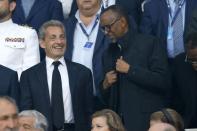 <p>Nicolas Sarkozy et le président du Rwanda Paul Kagame</p>