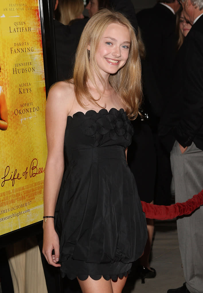 The Secret Life of Bees LA Premiere 2008 Dakota Fanning