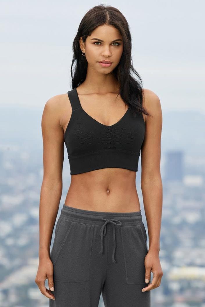 <p>The <span>Alo Emulate Bra</span> ($62) is a new favorite, but it'll be a staple in our wardrobes for a long time. It's comfortable without being flimsy, and supportive without feeling restrictive. It's an everyday go-to you'll love.</p>
