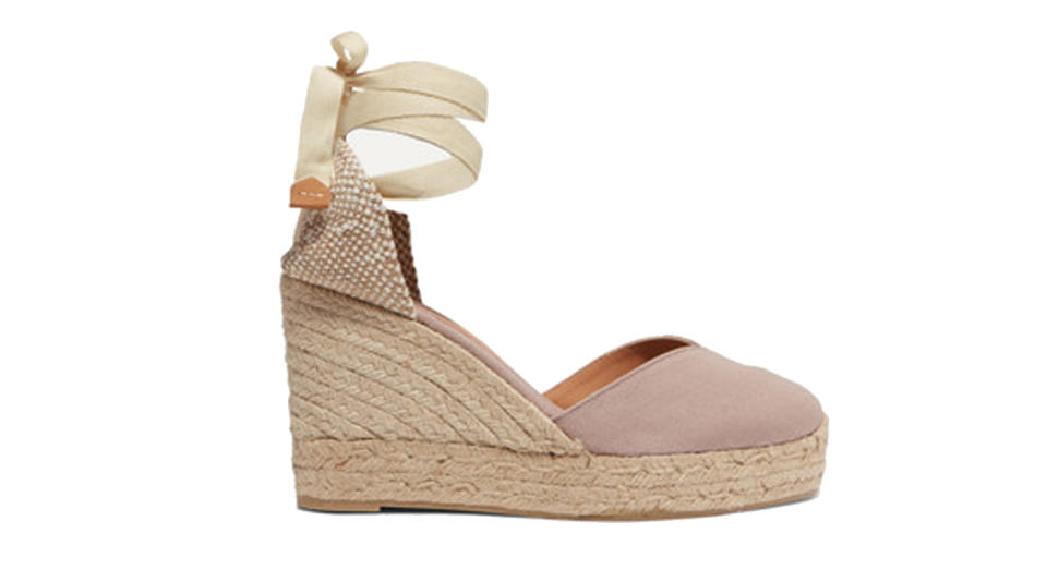 Castaner Chiara 80 Canvas Wedge Espadrilles 