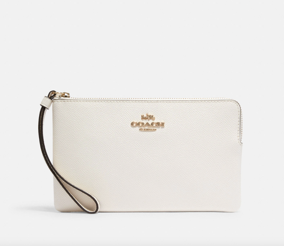 Large Corner Zip Wristlet (Photo via Coach Outlet)