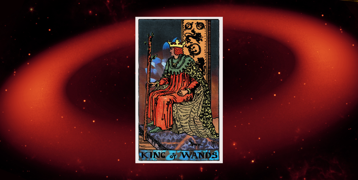 king of wands tarot card